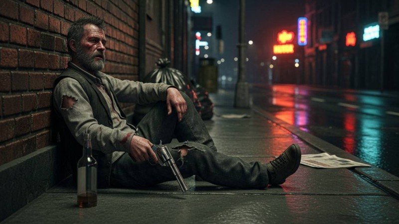 Мас қаңғыбас алматылықтарды тапаншамен қорқытты