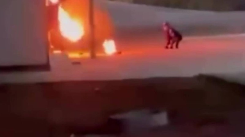 Маңғыстауда ер адам полиция бекеті алдында өзін өртемек болды