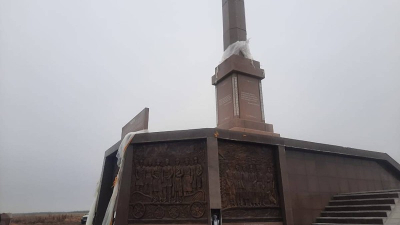 Солтүстік Қазақстанда Алашордаға қойылған ескерткішті облыс әкімдігі қиратып жатыр