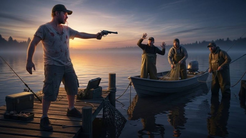 Ішіп алып балықшыларды мылтықпен атқан адам 15 жылға сотталды