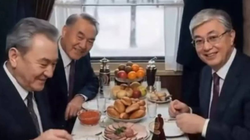 Қонаев, Назарбаев пен Тоқаевтың бірге отырған видеосы желіде тарап кетті (ВИДЕО)