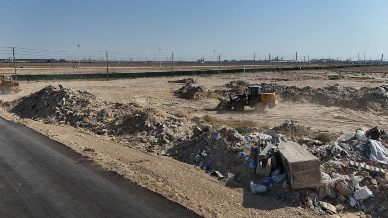 Ақтауда заңсыз төгілген 17 қоқыс алаңы жойылды