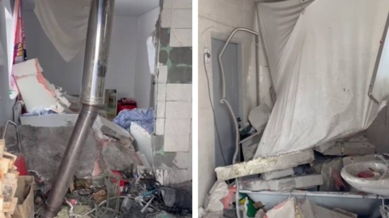 Өскеменде көпбалалы отбасының жеке үйінде пеш жарылды