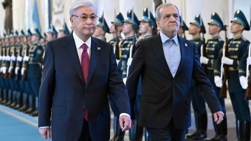 Астанаға Иран президенті Масуд Пезешкиан іс-сапармен келді