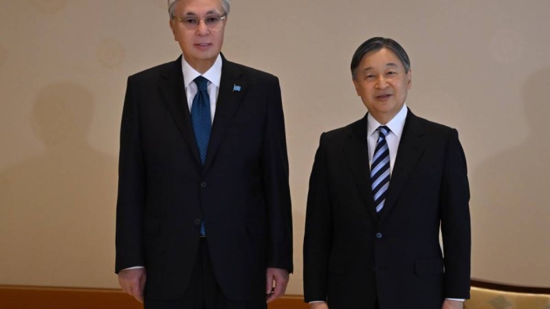 Мемлекет басшысы Жапония Императоры Нарухитомен кездесті