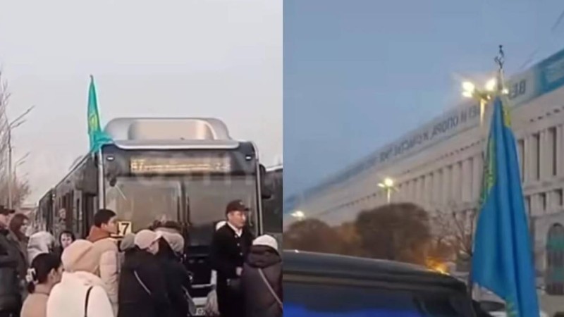 Мемлекеттік туды көлікке орналастырған азамат әкімшілік жауапкершілікке тартылмайды – Мәдениет министрлігі