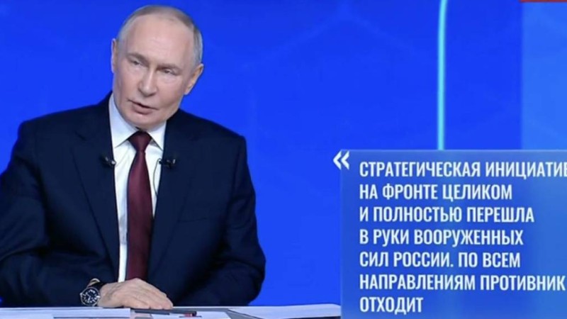 Путин майдандағы жағдай туралы: «қарсылас шегініп жатыр»