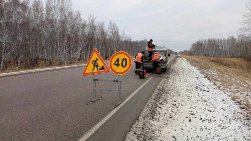 Абай облысында бірқатар жолда орташа жөндеу аяқталды