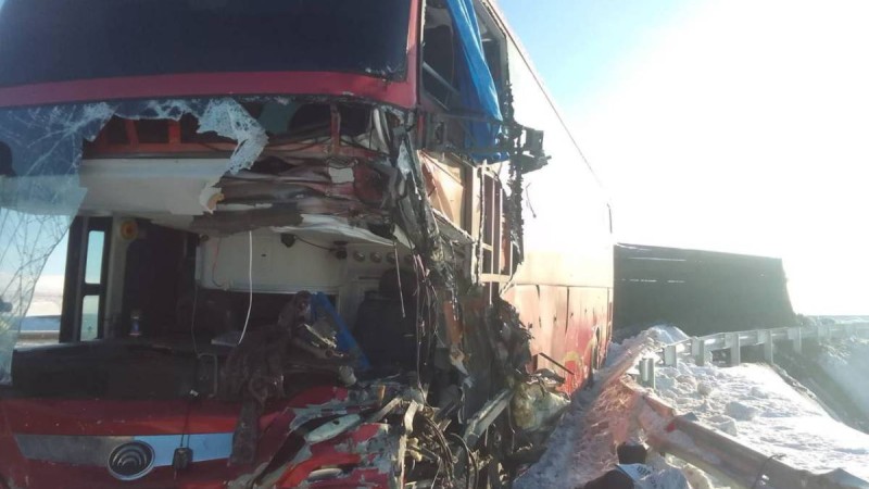 Алматы – Өскемен бағытында жол апатынан автобус жүргізушісі қаза тапты