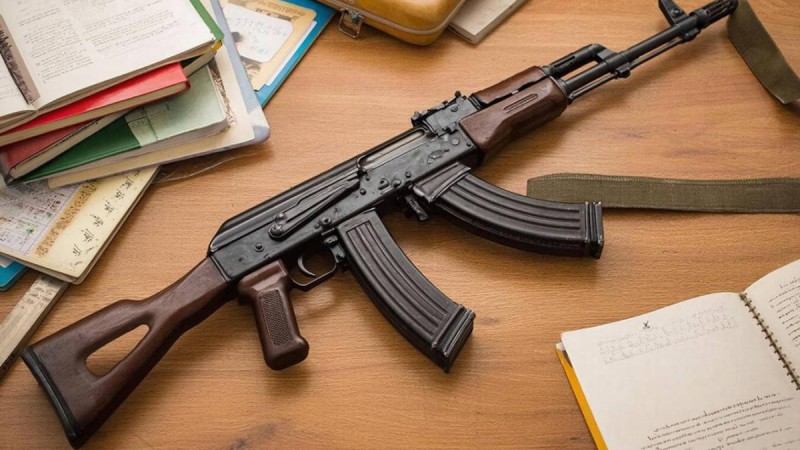 Ақмола облысының Макинск қаласында мектептен оқу қаруын ұрлаған ер адам сотталды