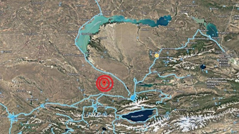 Жамбыл облысында магнитудасы 3,7 болатын жер сілкінісі болды