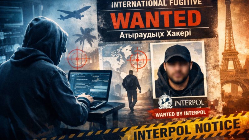 "Атыраулық хакерге" халықаралық іздеу жарияланды