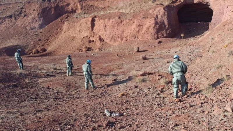 Голан биіктіктерінде қазақстандық саперлар 1200-ден астам жарылғыш затты жойды