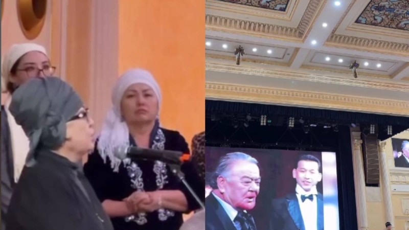 "Жатқан жері жайлы болсын": Мақпал Жүнісова марқұм Асанәлі Әшімовтің қырық күндік асында әсерлі сөзін айтты (ВИДЕО)