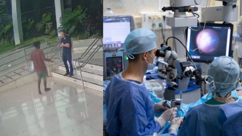 Көзіне ота жасатып шыққан азамат аяқ асты көз жанарынан айрылып қалды (ВИДЕО)