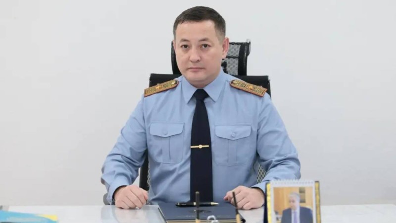 Шымкент қалалық полиция департаментінің жаңа басшысы тағайындалды