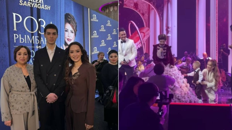 "Құдағиымның кешінде болдым": Роза Рымбаеваның концертінде ерекше жайт болды (ВИДЕО)