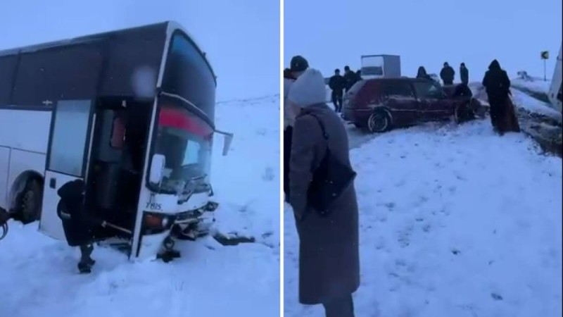 Жамбыл облысында жолаушылар автобусы жол апатына ұшырады, қаза тапқандар бар