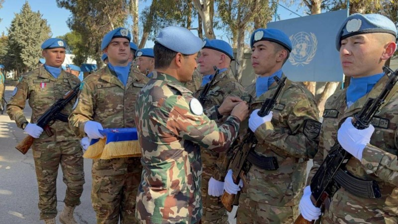 Қазақстан бітімгерлері БҰҰ медальдарымен марапатталды