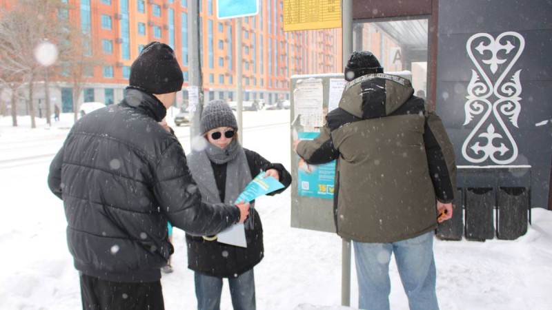 Жалпыұлттық коалиция белсенділері үгіт-насихат жұмыстарын бастады