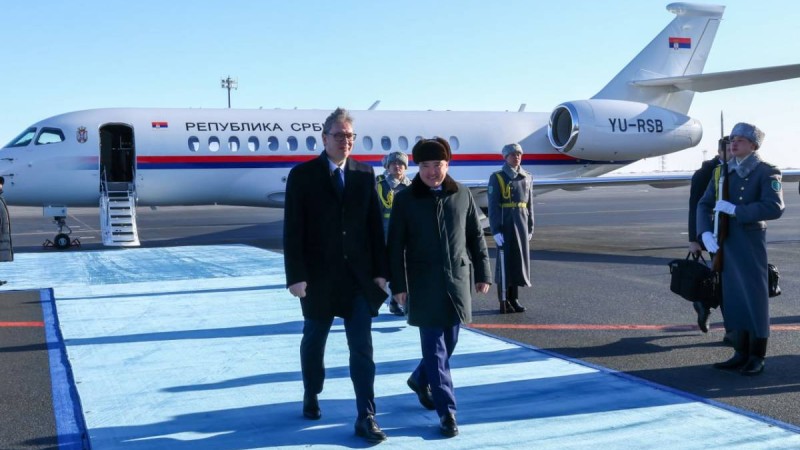 Сербия Президенті Александр Вучич Астанаға ресми сапармен келді