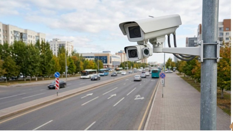 12 наурыздан бастап камералар қоқыс тастап, жолдан дұрыс өтпегендерге айыппұл сала бастайды