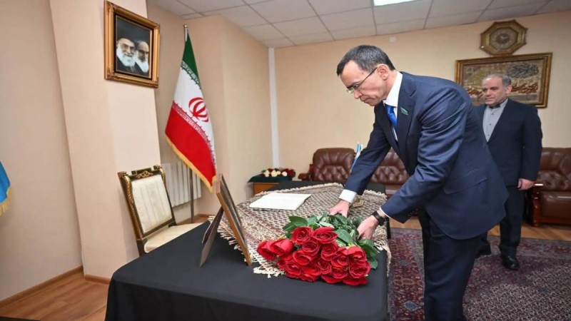 Мәулен Әшімбаев президенттің атынан Иран халқына көңіл айтты