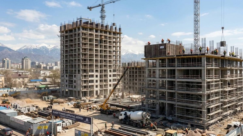 Биыл 18,5 млн шаршы метр тұрғын үй салу жоспарлануда