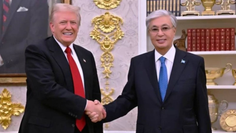 Трамп Тоқаевқа хат жолдады