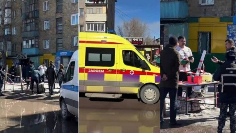 Қарағандыда базар саудагері өзін-өзі өртемек болды