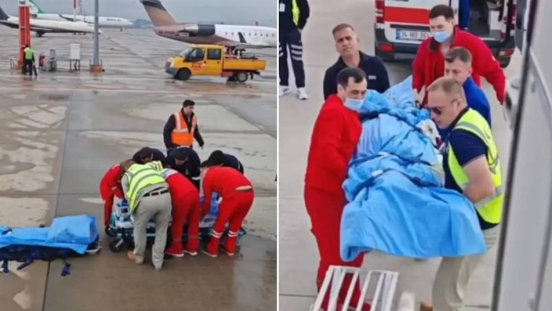 Ауыр жағдайдағы екі отандасымыз Түркиядан жеткізілді