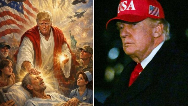 Трамп өзін Иса сезініп жүр ме?