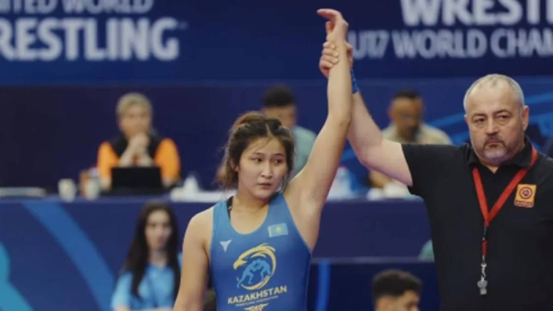 Қазақ қызы күрестен әлем чемпионатының күміс жүлдегері атанды