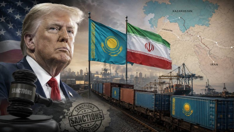 Трамп Иранды қыспаққа алды: Қазақстанның 3 млрд долларлық жоспарына қауіп төнді ме?