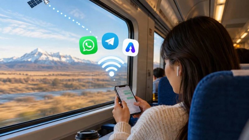 Қазақстан пойыздарында WhatsApp пен Telegram арқылы тегін хат алмасу іске қосылуы мүмкін