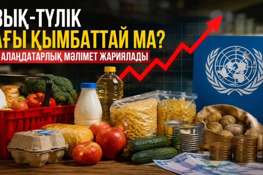 Азық-түлік тағы қымбаттай ма? БҰҰ алаңдатарлық мәлімет жариялады