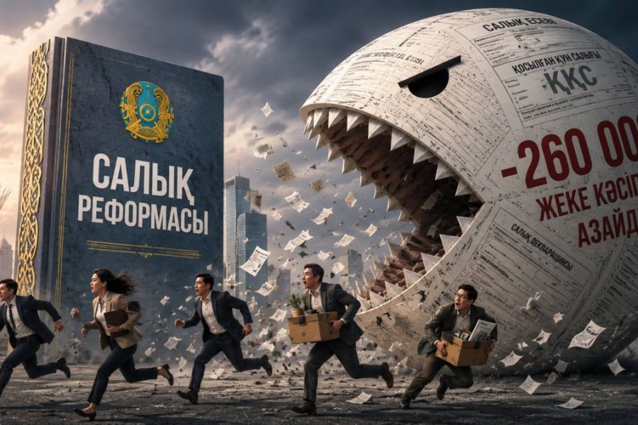 Жаңа салық кодексі 260 мың жеке кәсіпкерді «жұтып қойды»