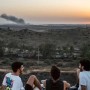 Израиль азаматтары Газадағы шабуылды бақылау үшін шекара маңында лагерь құрған