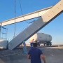 Қарағанды облысында жол өткелін салып жатқан жұмысшылар зардап шекті