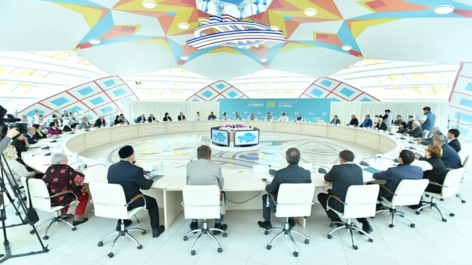 Тоқаевты қолдау жөніндегі Республикалық қоғамдық штаб Жамбыл облысына барды.