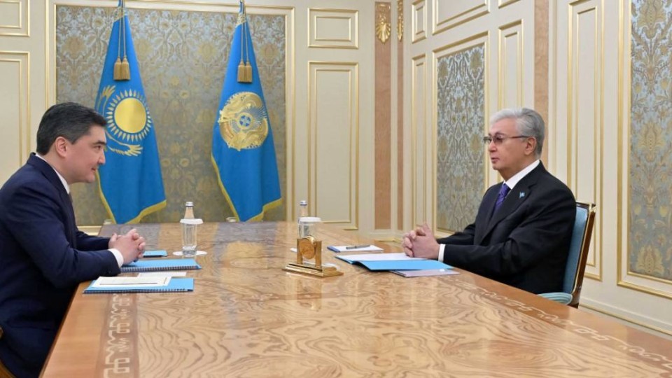 Президент Олжас Бектеновті қабылдады