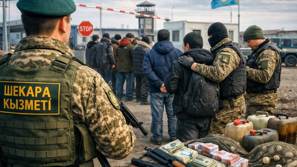 Қаңтарда Қазақстан шекарашылары 2,5 мыңнан астам шетел азаматын ұстады