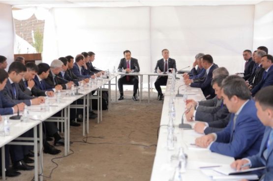 Сағынтаев ОҚО ауыл шаруашылығы тауарын өндірушілерімен кездесті