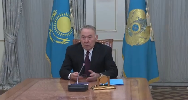 Президент Нұрсұлтан Назарбаев арнайы мәлімдеме жасады (видео)
