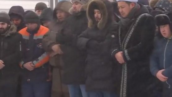 Астанада өрттен қаза болған бес баланы жерледі