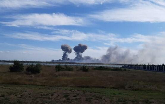 Қырымдағы әуежайда жарылыс болды