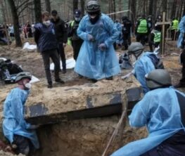 Украина Изюм маңынан азапталып өлтірілген адамдардың қорымын тапты