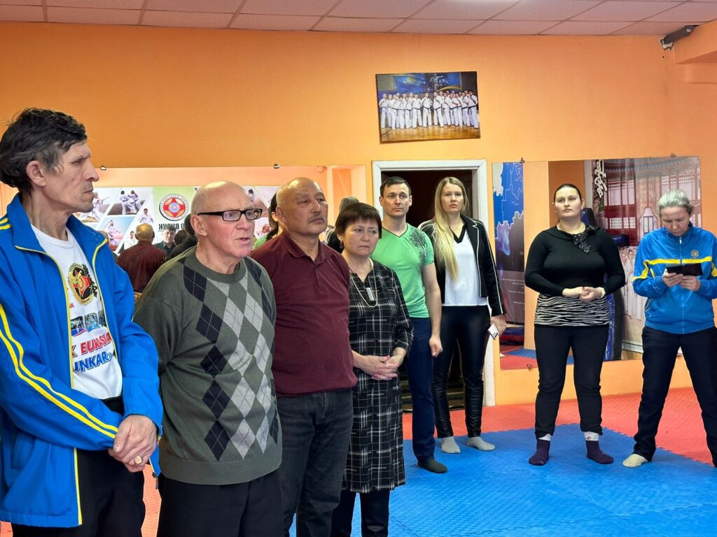 Солтүстік Қазақстан облысының каратэшілері «Аmanat» партиясына қолдау білдірді