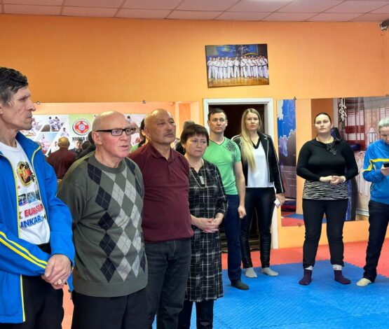 Солтүстік Қазақстан облысының каратэшілері «Аmanat» партиясына қолдау білдірді