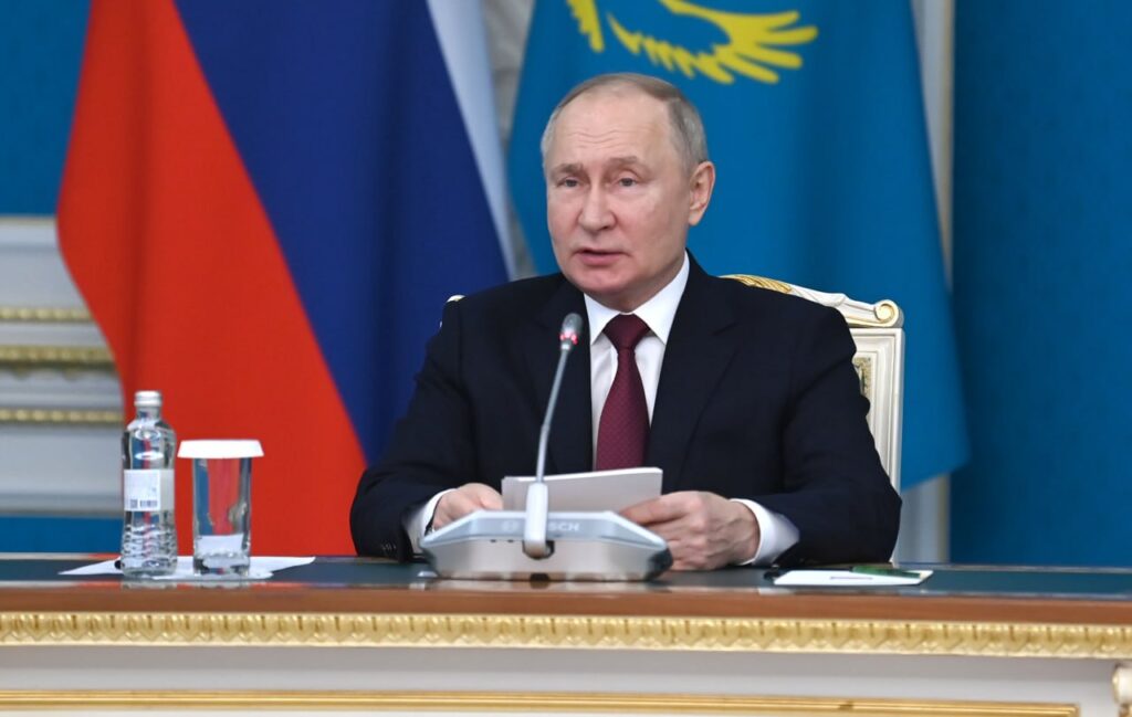 Путин: Қазақстанға бидай экспортының 98 пайызын Ресей тасымалдайды